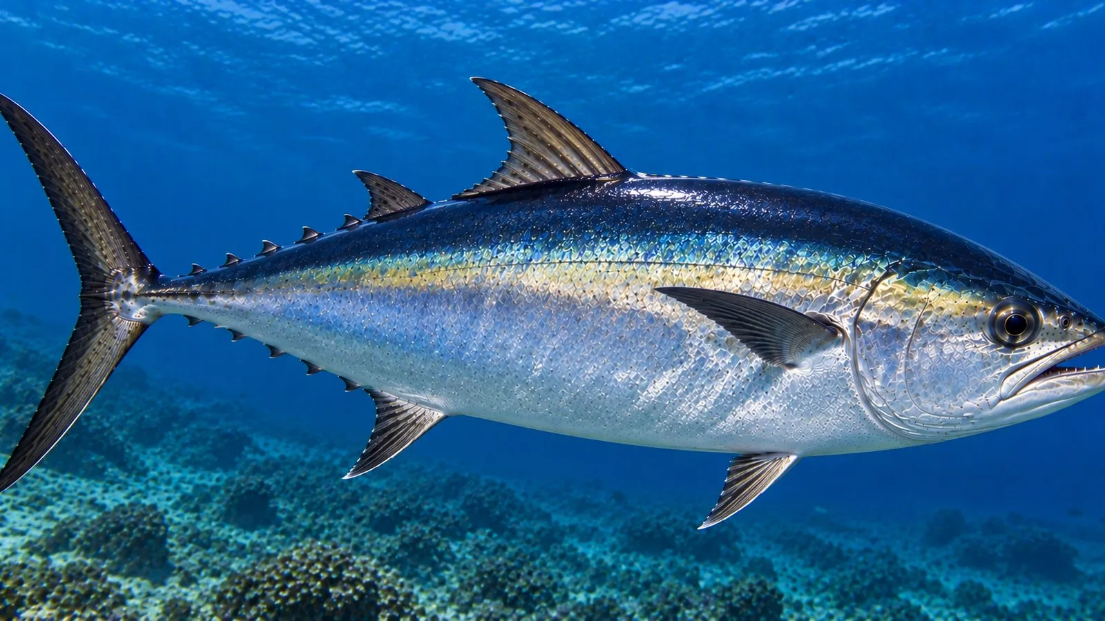 A blackfin tuna