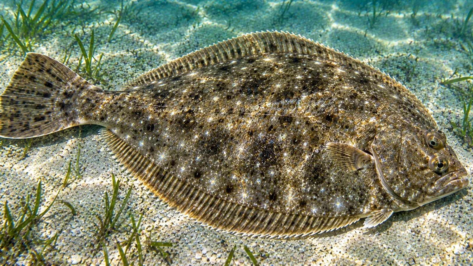 A flounder