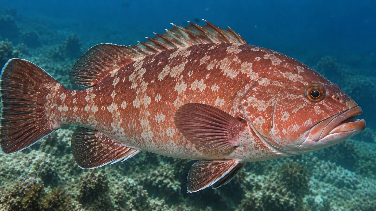 A red grouper